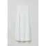 H&M Sukienka z marszczeniem - 0985777008 Biały