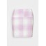 Missguided Petite CHECK SKIRT Spódnica mini pink M0V21B04M