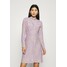 Closet HIGH NECK MINI DRESS Sukienka letnia purple CL921C0QT