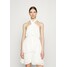 Gina Tricot EXCLUSIVE MALVA HALTERNECK DRESS Sukienka koktajlowa white GID21C05P