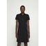 Lauren Ralph Lauren JADDOX SHORT SLEEVE DAY DRESS Sukienka z dżerseju black L4221C18P
