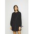 Missguided TIE CUFF SMOCK DRESS Sukienka letnia black M0Q21C1VK