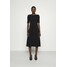 Lauren Ralph Lauren MUNZIE ELBOW SLEEVE CASUAL DRESS Sukienka z dżerseju black L4221C197