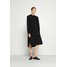 Proenza Schouler White Label TIED SHIRT DRESS Sukienka koszulowa black P1Y21C005
