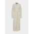 Selected Femme SLFEVE FLORENT ANKLE Długa sukienka sand SE521C0YI