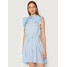 Rinascimento Sukienka koszulowa CFC0017910002 Niebieski Regular Fit
