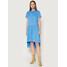 Rinascimento Sukienka codzienna CFC0103381003 Niebieski Regular Fit