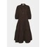 Tory Burch ARTIST BUTTON FRONT DRESS Sukienka koszulowa deep chocolate T0721C012