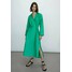 Massimo Dutti Sukienka letnia green M3I21C0G1