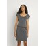 Ragwear SOFIA DRESS Sukienka z dżerseju dark grey R5921C0A6