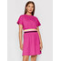KARL LAGERFELD Sukienka codzienna Logo Tape 215W1352 Różowy Regular Fit