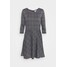 GAP PONTE DRESS Sukienka dzianinowa grey/black GP021C0IE