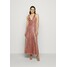 Pinko AUSTRALE DRESS Suknia balowa terracotta P6921C07M