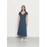 Esprit Collection Długa sukienka grey blue ES421C1HH