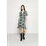 Vero Moda VMSAGA WRAP FRILL DRESS Sukienka letnia birch/esmeralda VE121C2Q4