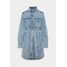 Gina Tricot LONG SLEEVE DRESS Sukienka jeansowa blue GID21C05V