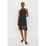 H&M Sukienka z frędzlami 0997348001 Czarny