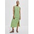 Massimo Dutti Długa sukienka green M3I21C0F7