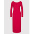 Armani Exchange Sukienka dzianinowa 6KYA88 YJ6TZ 1492 Różowy Slim Fit