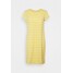 GAP TEE DRESS Sukienka z dżerseju yellow/white GP021C0GD