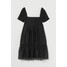 H&M Trapezowa sukienka - 0966551002 Czarny