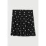 H&M Kloszowa spódnica 0729928032 Czarny/Białe kropki
