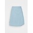 Selected Femme SLFGILLI SKIRT Spódnica mini light blue SE521B0DJ