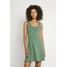 Even&Odd Sukienka z dżerseju light green EV421C114