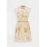 Alberta Ferretti DRESS Sukienka koktajlowa beige AF321C01S