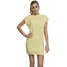 Urban Classics Sukienka z dżerseju yellow UR621C00N
