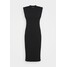 PIECES Tall PCASLI MIDI DRESS Sukienka dzianinowa black PIP21C03C
