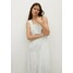 Mango COQUET Długa sukienka blanc M9121C55N