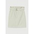 H&M Dżinsowa spódnica paper bag 0852181001 Kremowy