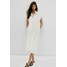 Massimo Dutti KURZÄRMELIGES Sukienka koszulowa white M3I21C0G2