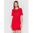 LOVE MOSCHINO Sukienka codzienna W5A0222M 3517 Czerwony Regular Fit