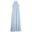 H&M Długa sukienka z koronką 0608022003 Jasny bladobłękitny