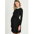 Envie de Fraise CAROLANE Sukienka z dżerseju black EF329F05D