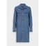 Gap Tall UTILITY DRESS Sukienka letnia blue denim GAH21C018