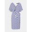 Lauren Ralph Lauren PRINTED MATTE DRESS Sukienka letnia col cream/sportin L4221C15S