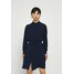 Vero Moda Petite VMSAGA COLLAR SHIRT DRESS PETITE Sukienka koszulowa navy blazer VM021C0AP