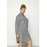 Vero Moda Curve VMSILLA SHORT DRESS MIX Sukienka koszulowa light grey denim VEE21C05L
