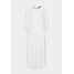 Marks & Spencer London TIERED MIDI DRESS Sukienka letnia white QM421C06N