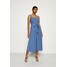 Fashion Union CORSICA MIDI DRESS Sukienka letnia blue FAA21C0EJ