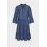 More & More DRESS SHORT Sukienka jeansowa mid blue denim M5821C0L1