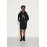 Calvin Klein Jeans HOODIE DRESS UPSCALE Sukienka letnia black C1821C09E