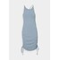 4th & Reckless MEGAN DRESS Sukienka z dżerseju blue 4T021C02U