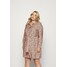 Vero Moda Curve VMELLIE SHORT DRESS Sukienka koszulowa geranium pink VEE21C06N