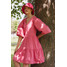 Medicine Sukienka damska z bawełny z recyklingu różowa RW21-SUD116_30X