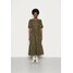 Marc O'Polo DENIM DRESS PUFF SLEEVE Długa sukienka multi/burnished logs OP521C058
