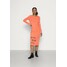 Armani Exchange VESTITO Sukienka z dżerseju orange sorbet ARC21C02W